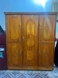 غرفه خزان ملابس • ٥ بيبان • خشب وصاج