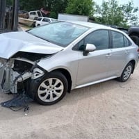 كورلا 2024 بدون رقم سياره حادث موضح كدامك  بدون ايرباك  ماشيه 30  سيار...