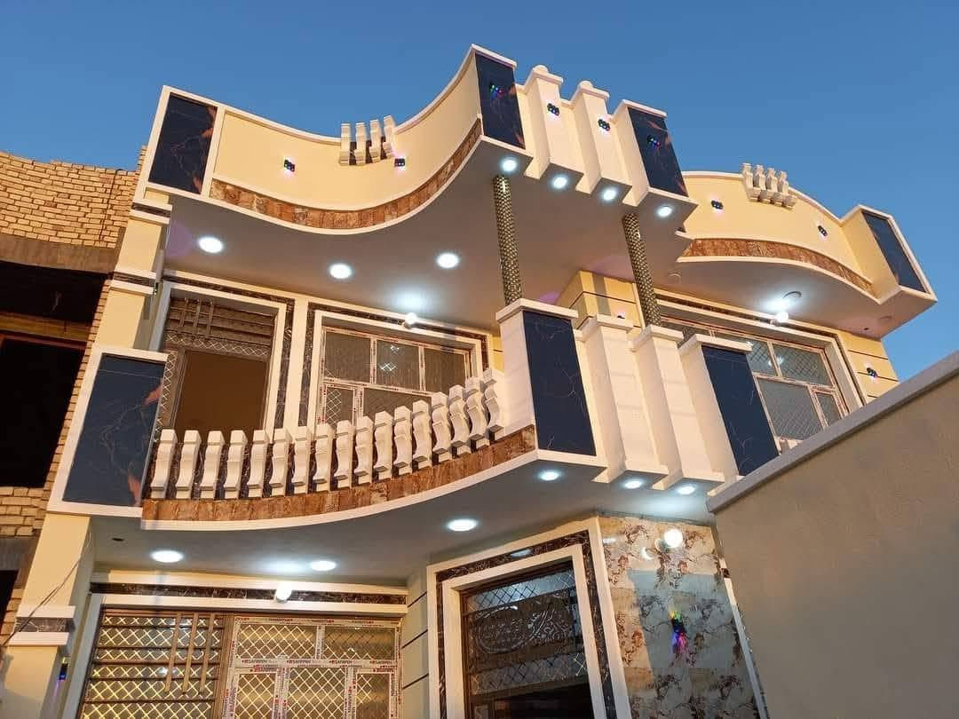 بيت للبيع حي الرسالة شارع عشرين طابو صرف بناء حديث درجه أوله يحتوي على محلات  الاستفسار ***********
