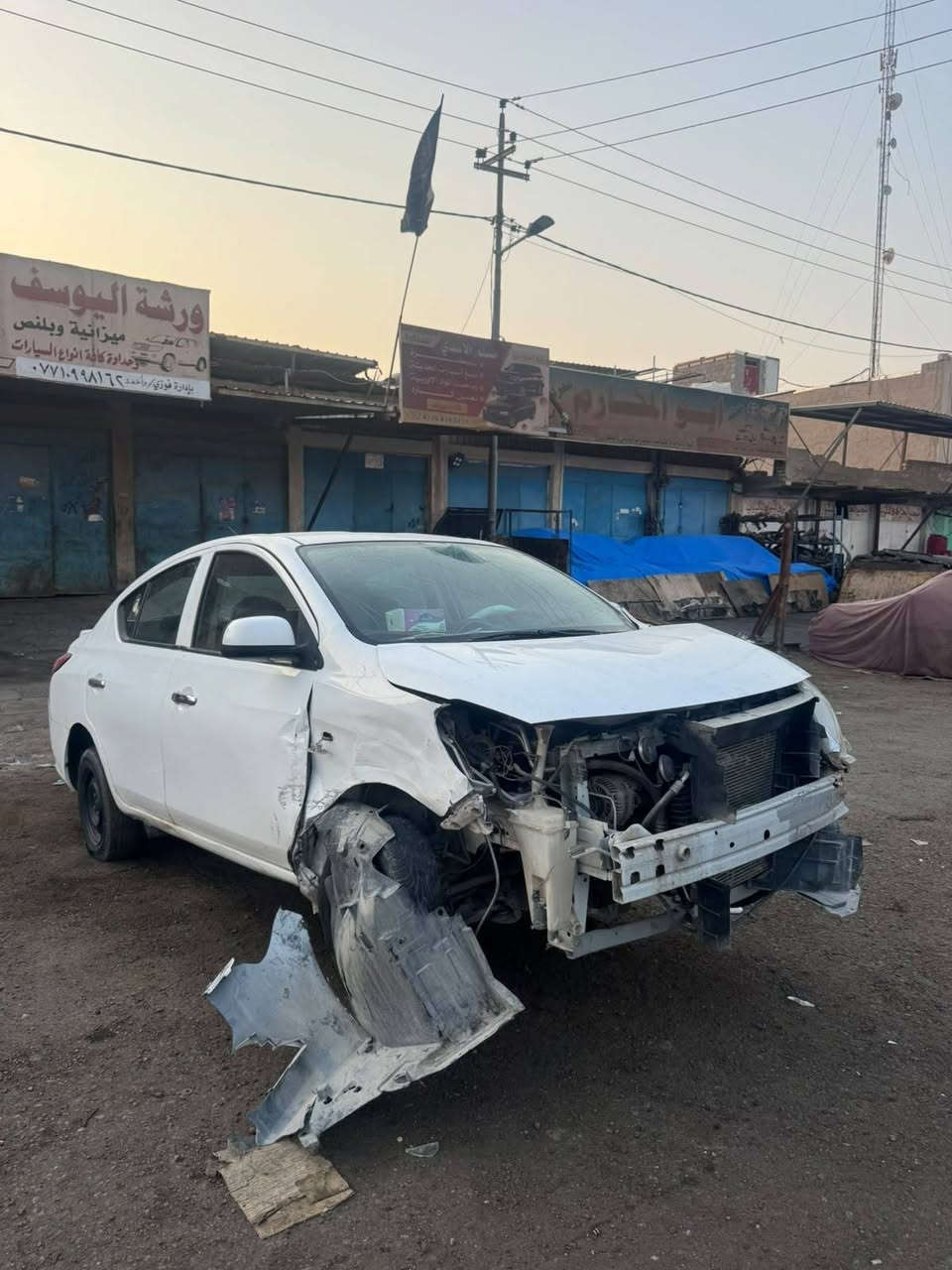 نيسان صني هندي موديل ٢٠١٩ رقم اربيل سياره تعرضت الحادث بدون شواصي والغود  ابيع على وضعها محرك وكير كفاله السعر ٦٢ مكان السياره بصرة للاستفسار *********** البصرة, العراق
