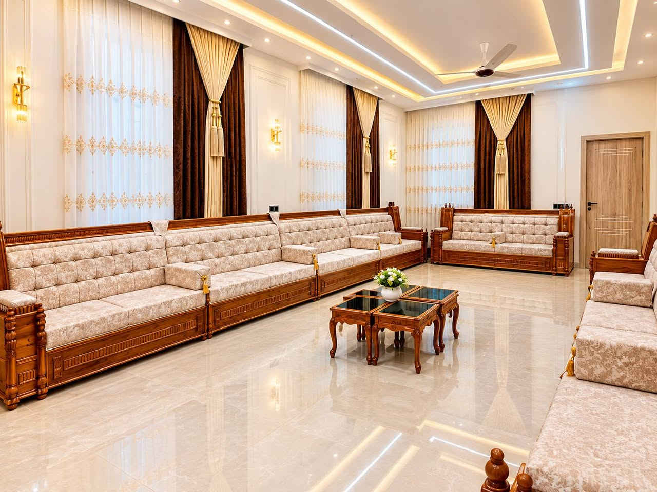 🛋️ مجمع الشمري للأثاث العراقي
تم بحمد الله تسليم طلبية لأحد زبائننا الكرام،
 ديوان من خشب الزان المصري – درجة أولى ✨
جودة عالية، صناعة متقنة، وتشطيب يليق بذوقكم 🤍
📍 العنوان: بابل – الحمزة الغربي – العلاك – مقابل حسينية البحموسة
📞 للطلب والاستفسار: *********** 
مجمع الشمري للأثاث العراقي 
ثقتكم بنا هي أساس نجاحنا 🌹
