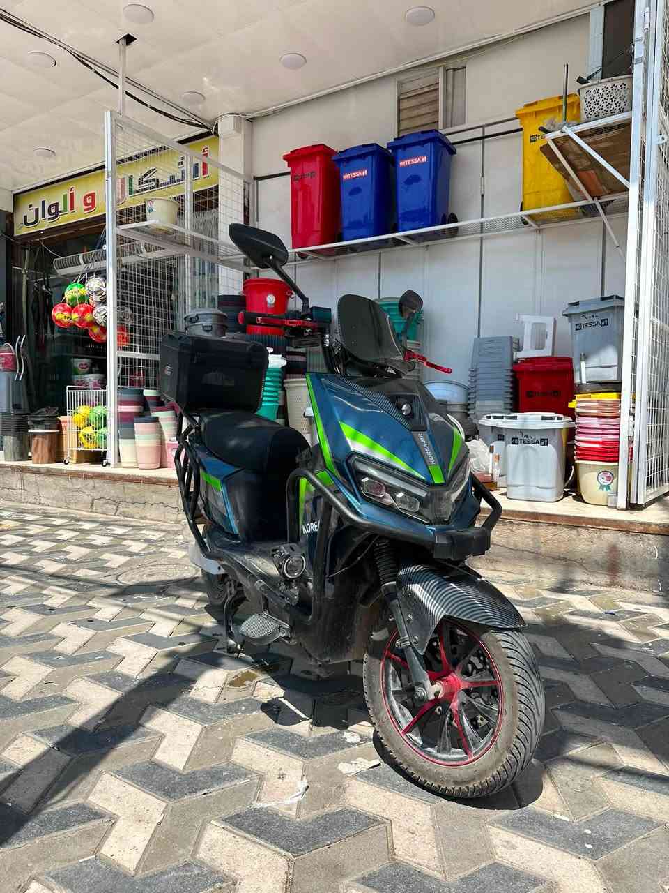 دراجه شحن 🔋
سكنس شبح 
الدراجه نضيه مستخدمه ٢ شهر فقط
الدرجه كامل  ملحقات
٦ بطاريات
السعر المطلوب بل دراجه 825.000 وبيه مجال 
للاستفسار : ‏***********‏ وتساب فقط
العنوان : إلانبار الفلوجه
