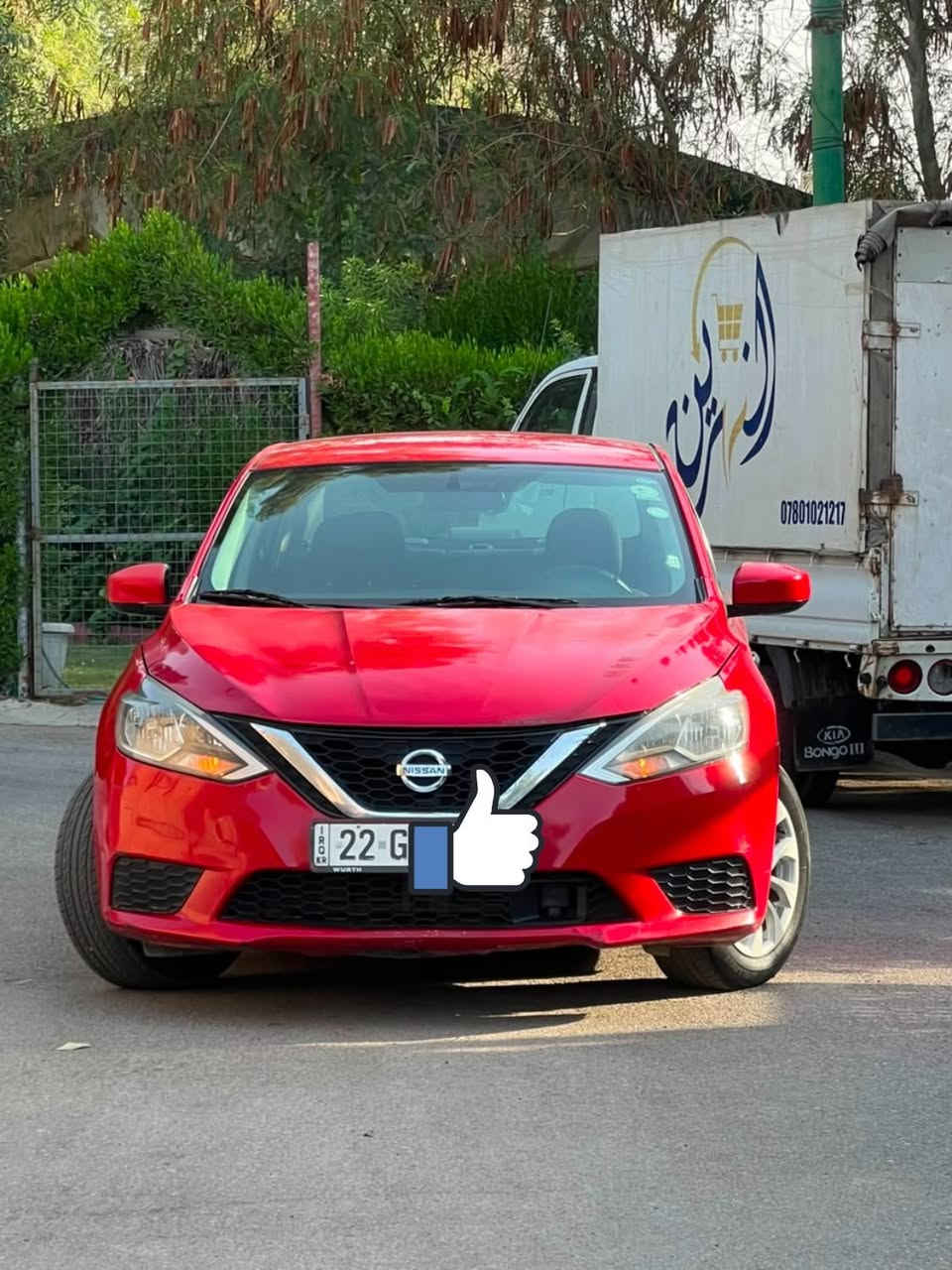 سلام عليكم
نيسان سنترا 2019 فأت الـSV 
ماشيه 119 ميل 
المواصفات:
بصمه
تحكات ستيرن جهتين
نضام eco 
شاشه لمس تدعم البلوتوث
جام اواتو 
تخم تاير جديد
 زنن عالي و نصاصي 
ربع البنيد مجلوح
وارد امريكي الحادث قفط البنطيد حصراً صبغ بدون دواخل و بدون شواصي و بدون ايرباكات 
تاريخ نفاذ السنويه 2026/12/6 تحويل مباشر وليش وكاله
السعر:120$
و بيها مجال للشراي
للتواصل *********** 
السياره بالعين احلى من الصور
