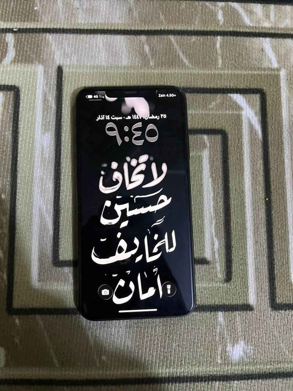 سلام عليكم ايفون ١ابروماكس شرق أوسط جهاز نظيف جهاز وت
بروالسعره350وبي مجال الرقم ***********
