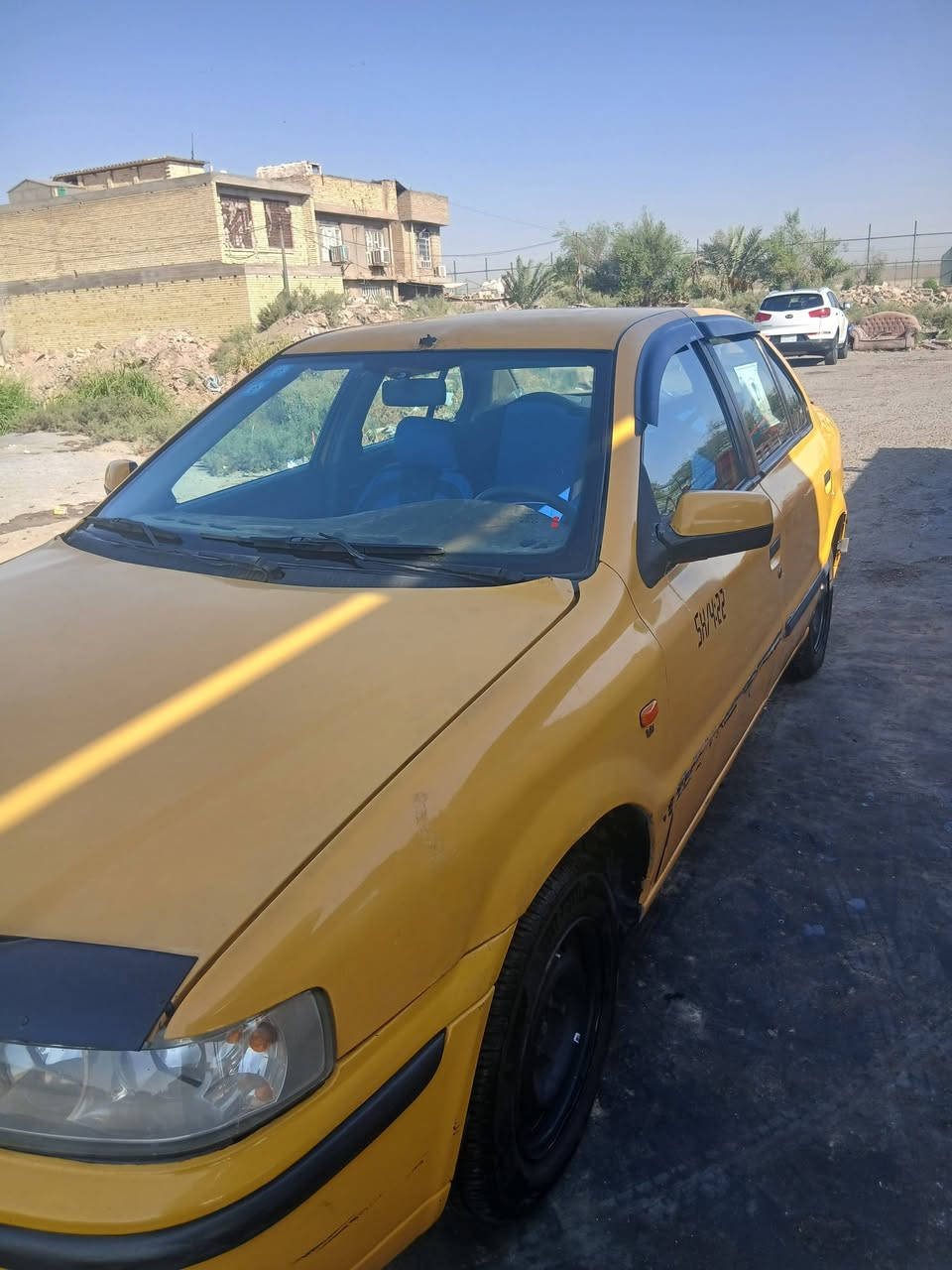 سلام عليكم سمند 2010 البيع او مراوس بيجو بارس سياره رقم انكليزي بسمي مكينه كير تبريد تخم تاير صدر خير من الله شرط تحويل مكان سياراة زعفرانيه سعر ٣٠ وبيهة مجال ملاحضه سياره غازاو  بنزين ***********
