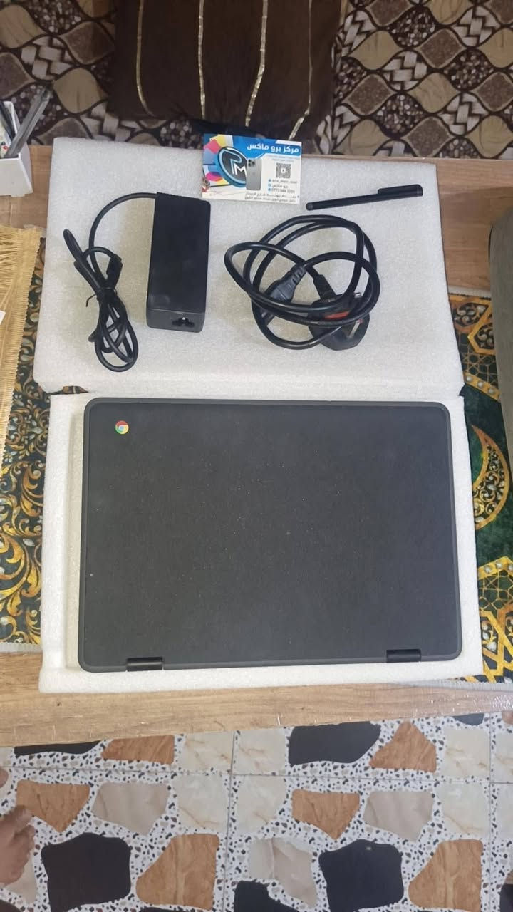 للبيع: لابتوب Lenovo 300e– عملي ومقاوم للأعمال اليومية
إذا كنت تدور على لابتوب متين، عملي، وشاشته واسعة ومريحة للعين، فهذا الجهاز خيار ممتاز يجمع بين الأداء والتكلفة الاقتصادية!

​⚙️ المواصفات الفنية:

​الماركة والموديل: لينفو

​المعالج: Intel Core i5 (الجيل الرابع - فئة U الموفرة للطاقة)

​الذاكرة العشوائية (RAM): 8 جيجابايت DDR3 (ممتازة لتعدد المهام)

​مساحة التخزالمهام 32جيجابايت HDD

​الشاشة: 12.5 بوصة بدقة عالية FHD (1920 x 1080)

​كرت الشاشة: Intel HD Graphics 2g sheard

​نظام التشغيل: ويندوز ايندرويد

​اللون: أسود كلاسيكي

​🎯 مجالات الاستخدام والاستفادة من الجهاز:

​الدراسة والتعليم الجامعي

​الأعمال المكتبية والإدارية

​البرمجة والتطوير الأساسي

​التصميم والرسم الهندسي البسيط (2D)

​الاستخدام الشخصي والترفيه

الملحقات: ماوس + جنطة + شاحنه 

نظيف 90٪
كل الغراض اصلية اجتي ويه اللابتوب

السعر 95الف
مكان الفلوجه قرب جامع التقوى.. 💎

للتواصل عل الرقم التالي. 
*********** 
متواجد واتساب
