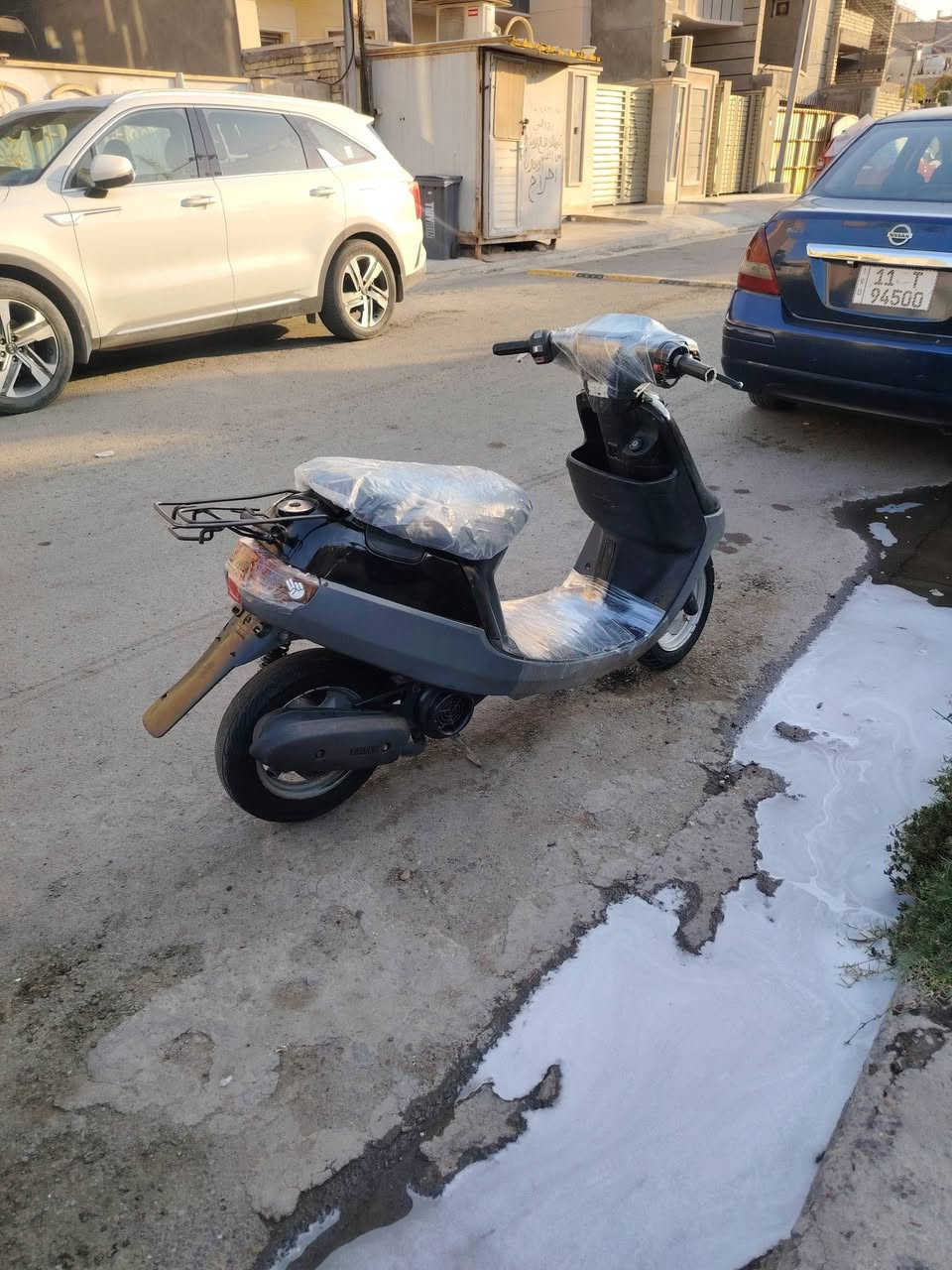 السلام عليكم شباب دراجه بطه سرعه 60 دراجه شلعه
ومعدل كهربائيات كلها شغاله تشتغل سلف وهوندا دراجه ماكينه ناعمه امانه الله دراجه حلوه سعر 200 بيها مجال قليل العنوان بغداد حي العامل اتصل على الرقم ***********
