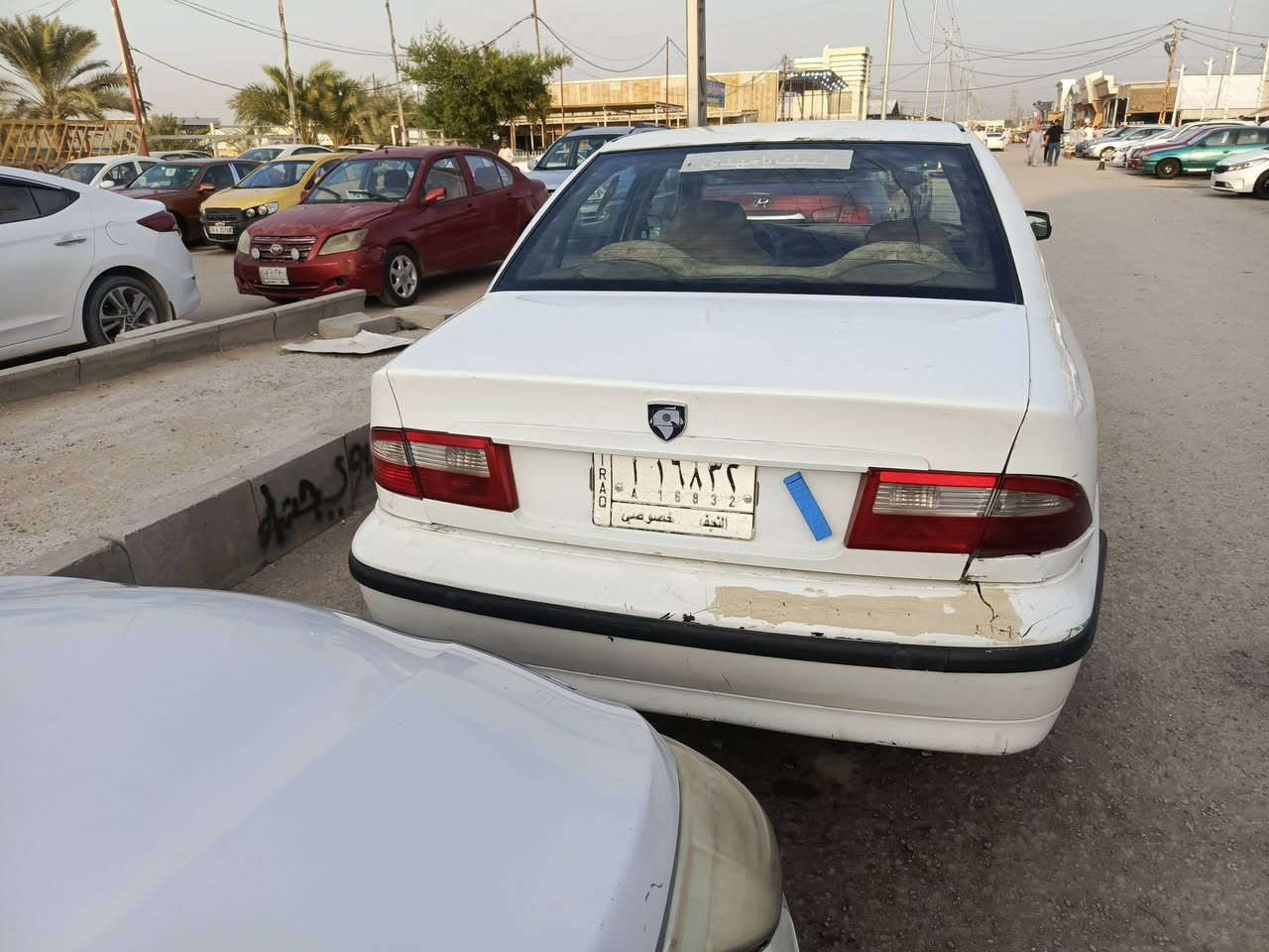 سلام عليكم سمند للبيع موديل 12مكينه وكير نضاف حداديه نضيفه مكان النجف سعر 30وبيه مجال ***********غرفته حلوه
