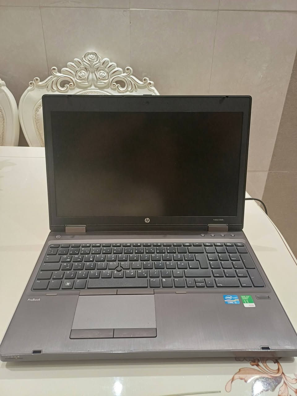 حاسبة لابتوب hp 
كور اي 5 الجيل الثاني 
سعة الرام : 4 كيكه 
هارد : 512 كيكه 
السعر : 150 ألف

العنوان : بغداد . شارع فلسطين 
للإستفسار : ***********

