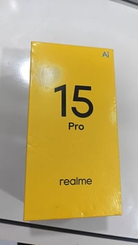 للبيع ريلمي 15 برو 512 5G نضافه 100 مكفول كامل ملحقاته لون زيتوني  ويا...