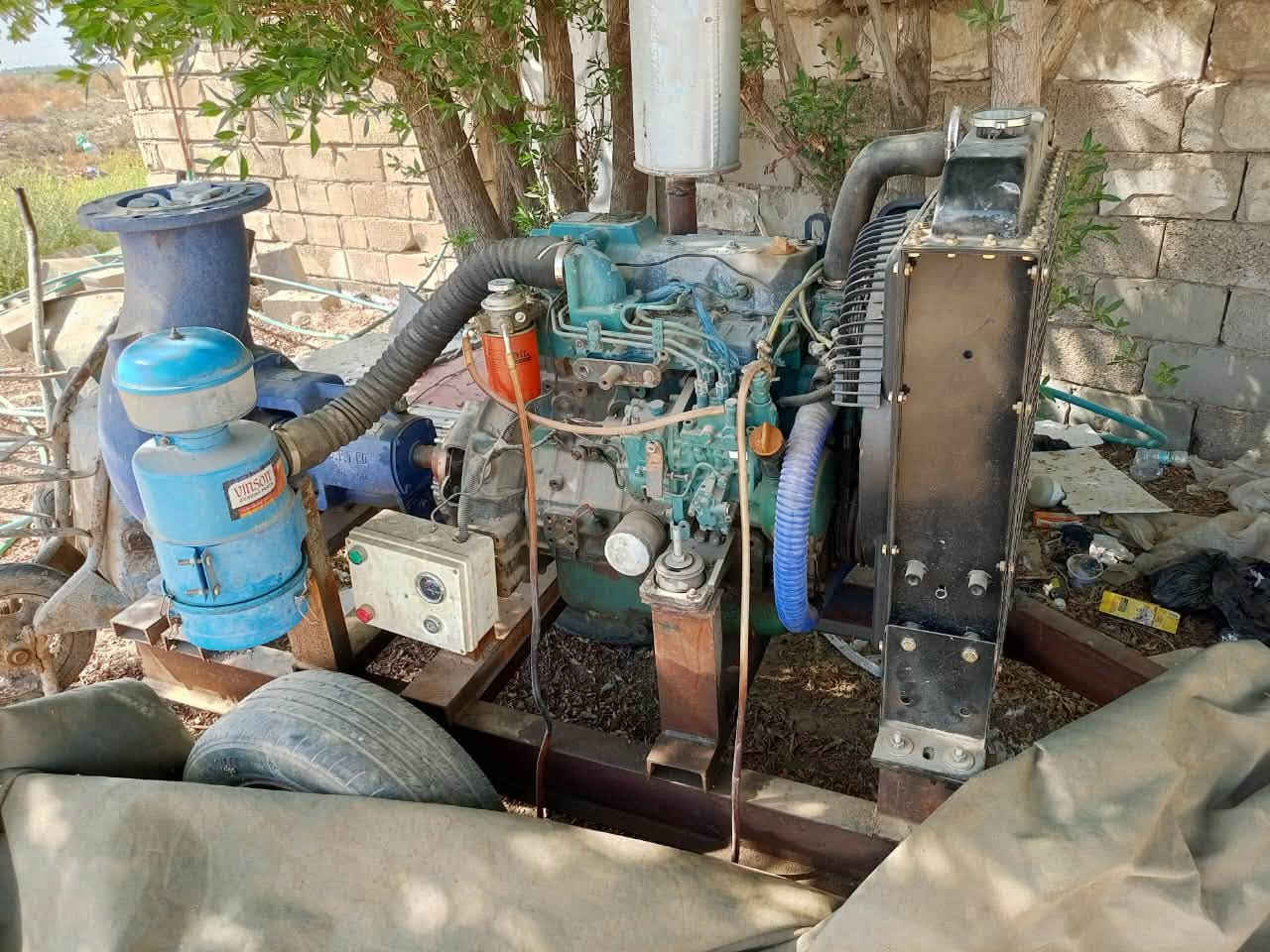 مكينه فالفو جديدة • عربانه فلات • قضاء العزيزيه