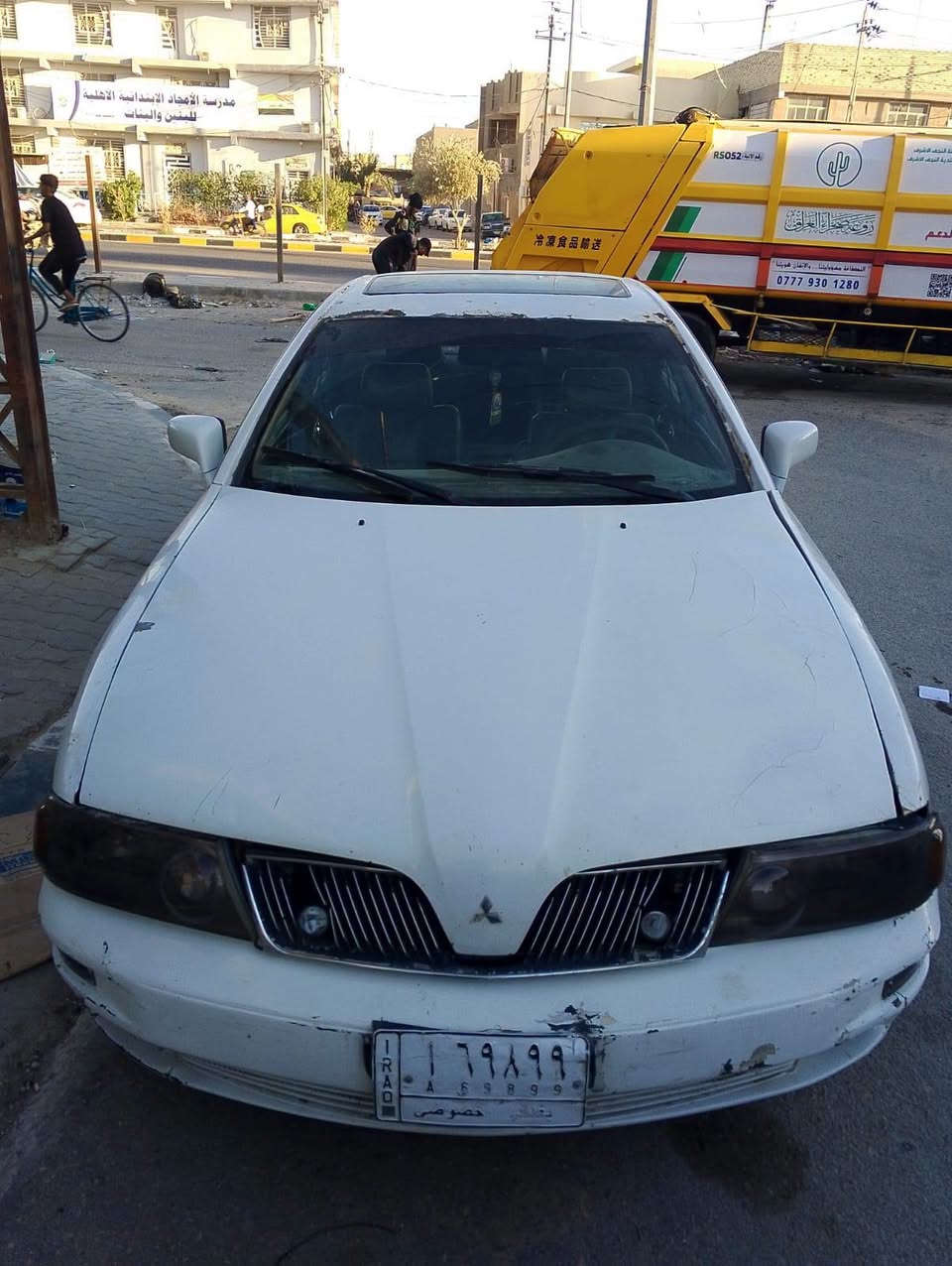 ميسبوشي ماكنا بغداد تحويل سنوية لل27 يردلها ترتيب سيارة الك يمي راعي واصوليات  مراوس حسب القناعة مكينة بيها خربطه 6 سلندر كير اوتو  مراوس فقط حسب القناعه غرفه جلد كهرباء 
كامره خلفية بلاد 
مري كهربائيه بلاد  
جام كهرباء بلاد  
سلايت روف
