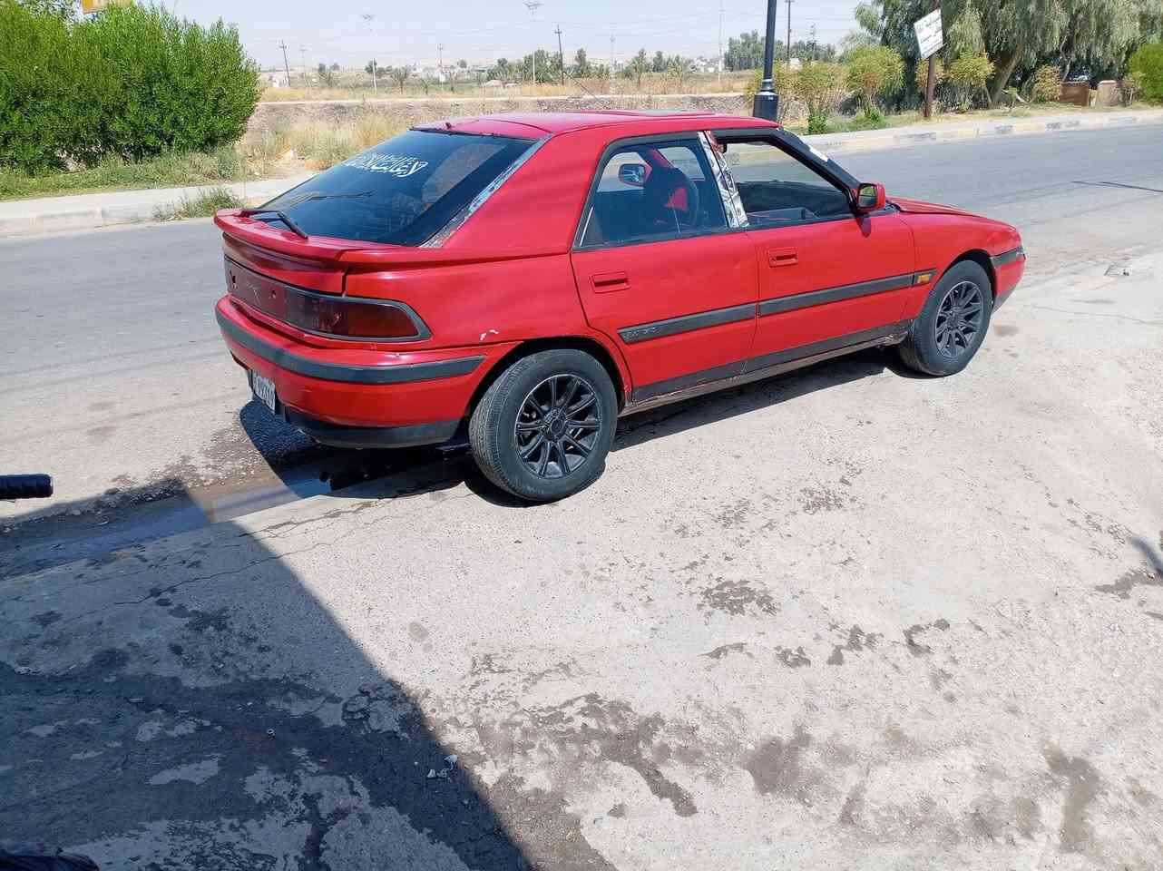 مازدا 323 موديل ١٩٩٢ كابون  بنزين بيها ماستر كير شرط محرك بيها نفخ وصرف يحتاج تعمير رقم نينوى للسنه ٣٠  السعر ٢١ وبي مجال للشاري شرط تحويل تخم امامي  والخلفي نظيف  ***********
