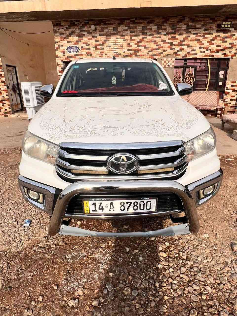 السلام عليكم تويوتا هايلوكس 19 كفاله عامه 
تحويل مباشر 
كويتي اصل 
اوتماتيك 
جاهزه من كلشي 
العنوان ذي قار قضاء الدوايه 
لاستفسار ع رقم 
***********
