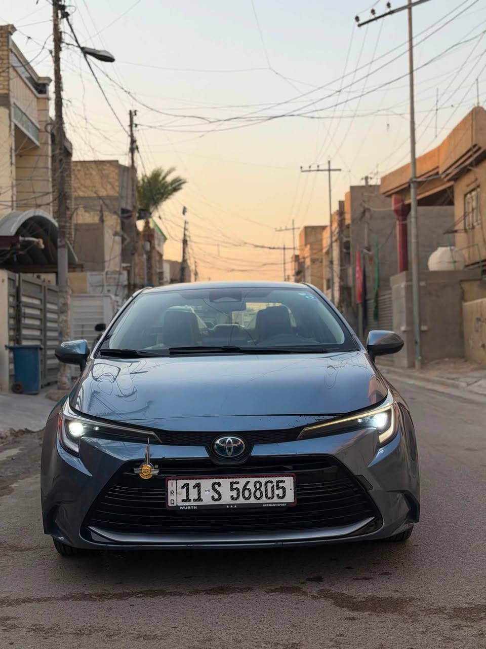 كورلا موديل 2024ماشيه 30كفاله من الصبغ فقط بنيد مبدل ابلادي نفس الون السعر 153مكان بغداد تقاطع الدرويش ***********
