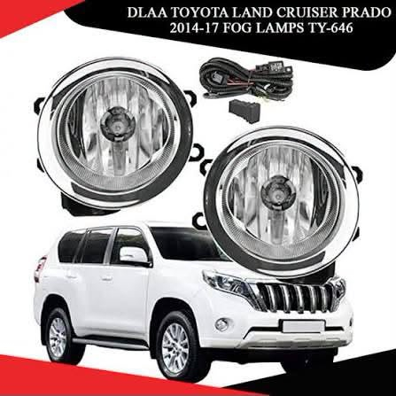 قطع غيار برادو 
***********

نص مكتوب في الصور:
- DLAA TOYOTA LAND CRUISER PRADO 2014-17 FOG LAMPS TY-646
- اور لقطع غيار السيارات ***********
- UR لقطع غيار السيارات *********** PIXELCUT.APP