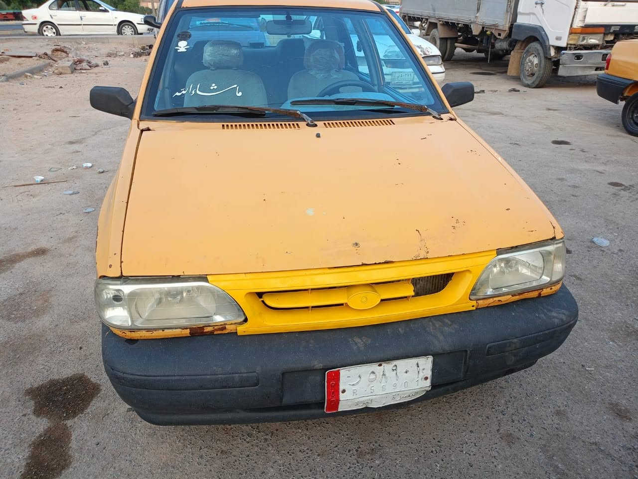 سايبه مديل ١٥ بيهه خيط بخار الكير زين بدون تحويل حداديه زينه السعر ١٤ وبيهه شويه مجال المكان نجف ***********
