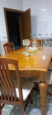 السليمانية • طاولة سفرة • ٦ مقاعد