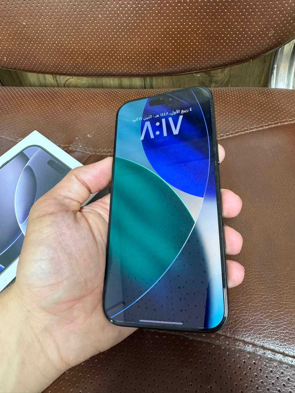 ايفون 16 برو ماكس (esim) مو سيم كارت ذاكرة 512 عدد دورات شحن 456 نموذج L/A لون اسود جاهز كلش نظيف مليون و 300 الف عنواني بغداد رقم الهاتف ***********
