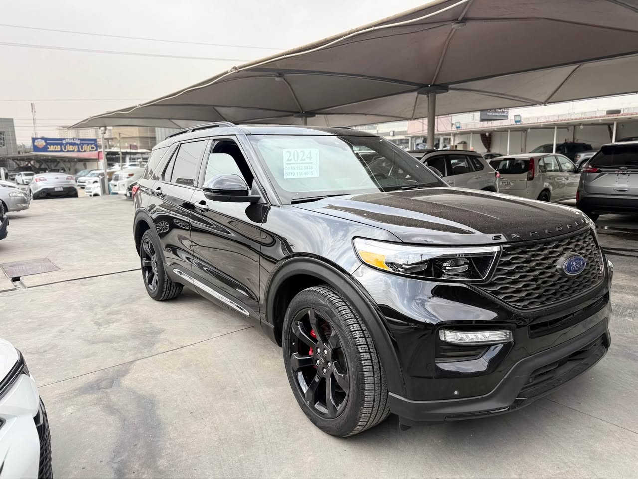 بسم الله الرحمن الرحيم 🤍

🚘 فورد إكسبلورر ST 2024

🔥 مكينة 6 بستون Twin Turbo
✨ مواصفات فول فول
🔑 بصمة + شخال
🔥 كوشن ساردوو گەرم
🛋️ كوشن جلد + سياحي
💡 لايت LED
📡 كامل رادار + حاسة
🌌 بانوراما
⚙️ دبل أكسل
🛞 ويلە تايە ڕەش و كروم
🖥️ شاشة ديجتال + إلكتروني
📍 25 مايل فقط روشتووە
📄 كاتێ و 3 مانگي لەگەڵ

💰 نرخ: ٢٨٥ ورقة + مجال
1FM5K&GC1RGA17551

📞 *********** السليمانية, العراق
