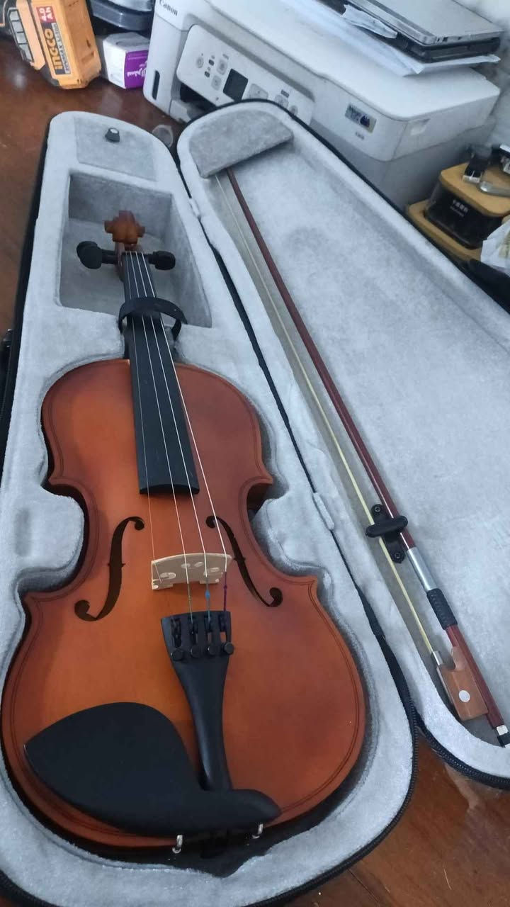 🔥 للبيع كمان Violin حجم كامل 🔥

الحالة: جديد 100% - نضيف كلش 
الاوتار: جديدة 100% راكبة وجاهزة للعزف
الملحقات: جنطة مبطنة صلبة + قوس + مسند كتف
المكان: بغداد
السعر: 240,000 دينار - قابل للتفاوض

الجادين فقط يراسلوني خاص او واتساب: *********** Colombo, Sri Lanka
