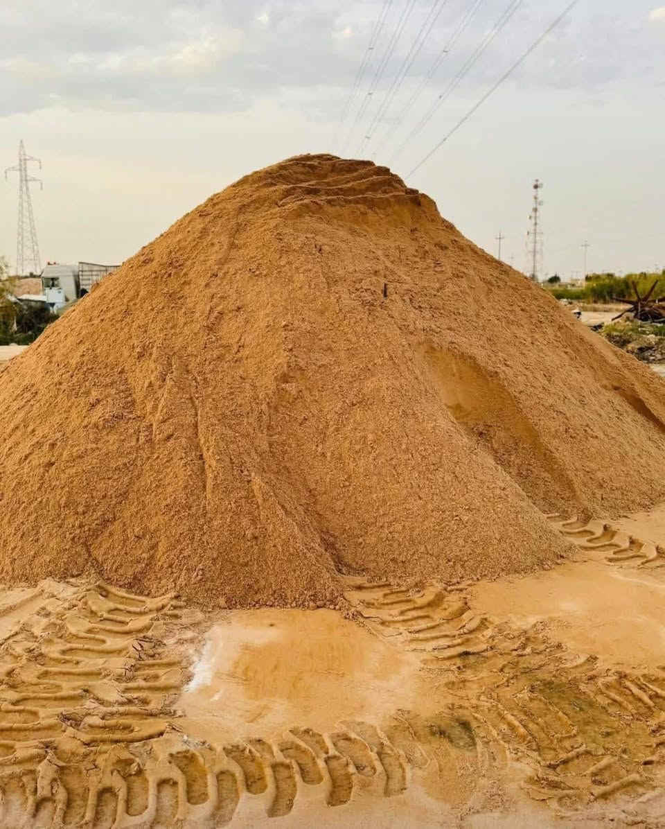 سبيس رمل مغسول رمل لباخ انسب الاسعار  *********** حمل فول
