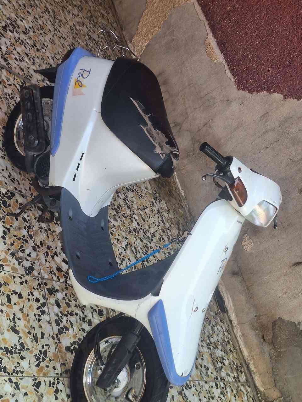 🏍️ النوع: Honda PAL
⚡ السرعة: توصل تقريباً 60 كم/س
🔧 المحرك: محرك Honda PAL 
📌 الحالة: مستخدمة، حسب الصور
💰 السعر: 450 ألف دينار عراقي قابل للتفاوض
📱 واتساب فقط: ***********
ملاحضة الدراجة بيهة ضربات بصيطة
للمهتمين، التواصل واتساب فقط
