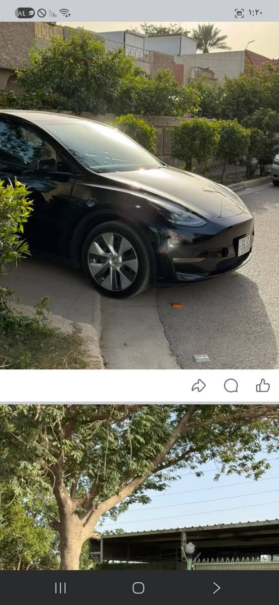 سلام عليكم تيسلا y بريميوم
موديل 23 
ماشيه 30 الف كيلو متر 
دبل ماطور لونك رينج 
سياره كلش نظيفه 
تبريد على البلاد البجم بلاد 
البطاريه بلاد 
كلها جهازه 
حادثها جاملغ جهة السايق بدون لغد بدون شاصي بدون دواخل
بدون ايرباك بلاد باب السايق بي صبغ نص بنيد بي صبغ نص 
صندوك بي صبغ شرط الفحص أكرر بدون ايرباك 
السعر 195 بيها مجال بسيط *********** واتس 
السياره مغلفه bbf بالكامل اصلي كلفني 700$ حمايه كامله 
الجامه الاماميه مغلفه بالكامل حمايه 
السعر 195 بيها مجال بسيط
