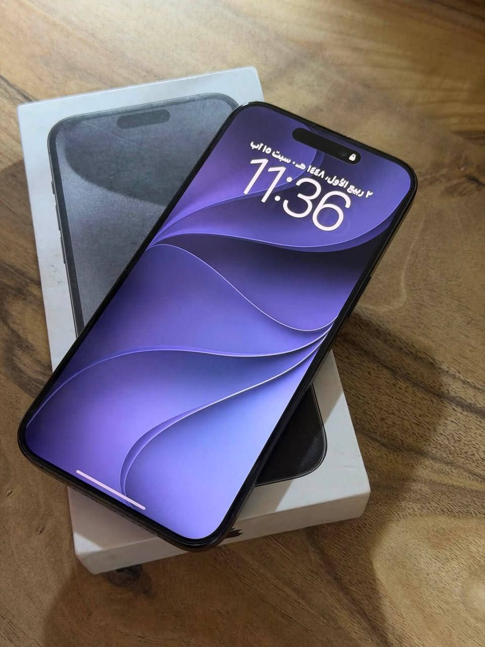 15 بروماكس ماستر لون نيلي 💙
ذاكرة 256
بطارية 81
الجهاز نظيف حيل بلادي كلشي شغال 
السعر مليون وبي مجال 
او مراوس ب 14 بروماكس نظيف 
*********** واتساب
مامتواجد ع فيس
