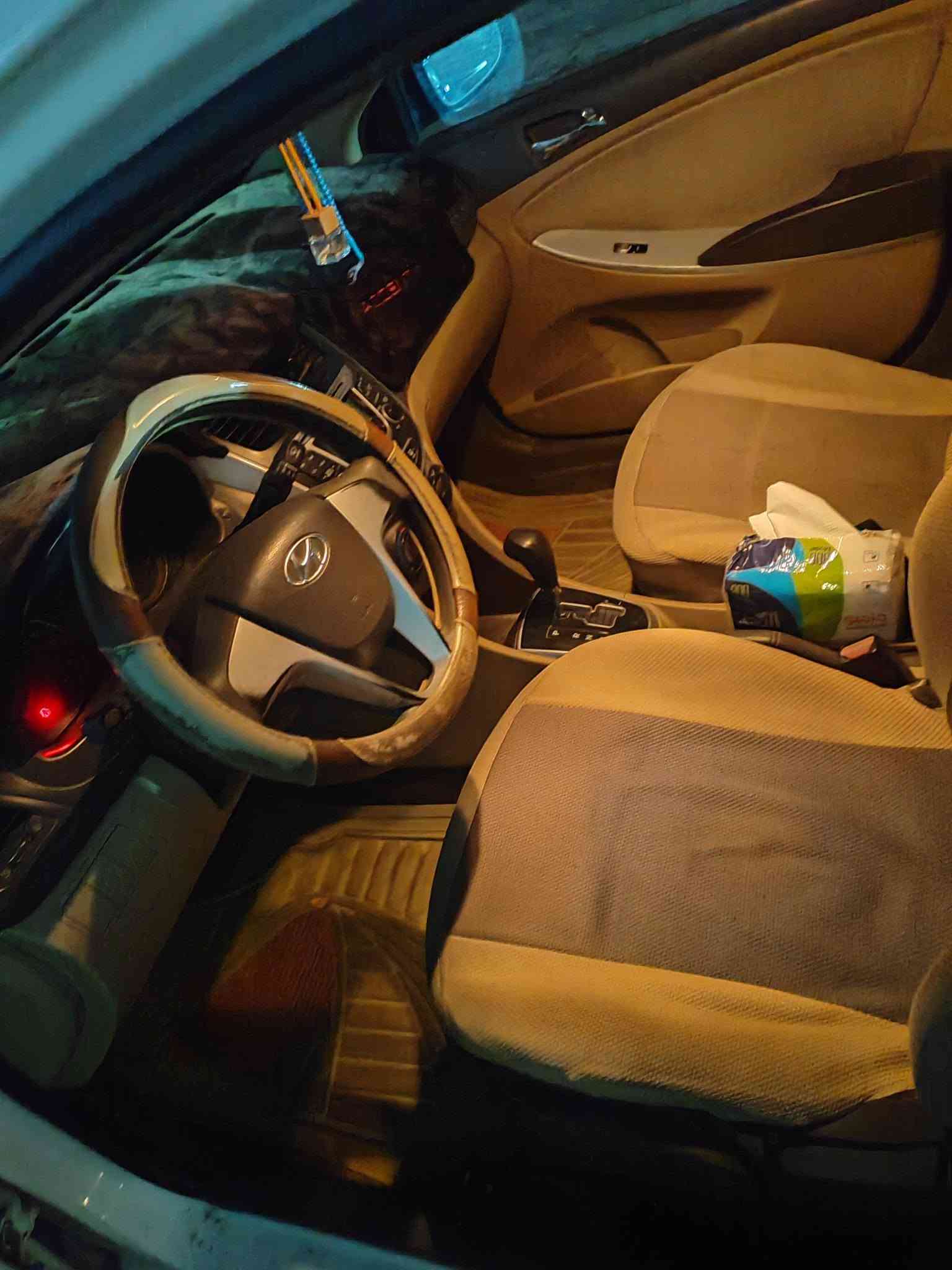 اكسنت ٢٠١١
مكينة ١٦٠٠ و كير بحالة جيدة جدا
تبريد ممتاز
حدادية جديدة
تخم تاير
باتري جديد
منضومة بانزين و احتراق جديد
سيارة ماشية ٢١٥
سنوية مجددة لغاية شهر ٨ ٢٠٣٠ و هزة جديدة
مواصفات السياره ويلكب اشاير بل مري ٥ تجاوي
سياره باسمي رقم نجف
سونار جديد مرفق بل منشور.
(سعر مطلوب ٨٧ مع مجال قليل)
للاستفسار الاتصال *********** بي واتساب
