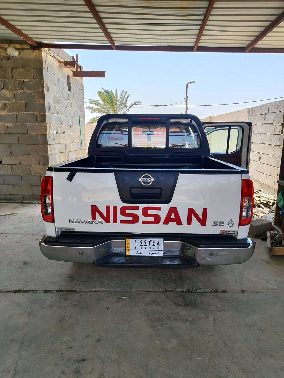 السلام عليكم نيڤاره للبيع موديل 14مكفوله كفاله عامه بيها بس شوي صبغ بالچاملق الخلفي شبر تخم تايرات حداديه صدر امام تبريد خير من الله سياره جاهزه من كلشي ربع ماتذب عليها رايدها ب110وبيها مجال مكاني البصره قضاء الدير النشوه ***********
