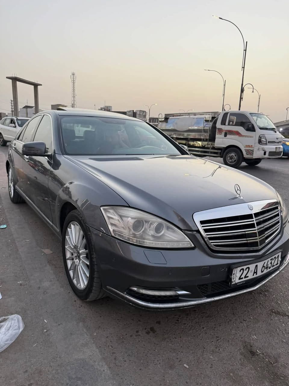 مرسيدس S350 • ٦ سلندر • محرك جديد