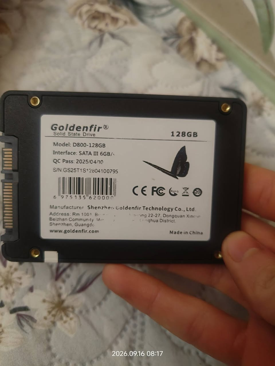 🔥 للبيع هاردات لابتوب 🔥
🔥 للبيع 3 هاردات بحالة ممتازة 🔥

💾 HDD 1TB
⚡ SSD M.2 SATA 128GB
⚡ SSD SATA III 128GB Goldenfir

✅ جميع القطع مفحوصة بـ CrystalDiskInfo
✅ الحالة Good
✅ بدون Bad Sectors
✅ شغالات بصورة طبيعية

💰 السعر: 100 ألف دينار للثلاثة سوا، قابل للتفاوض للجادين 💰

📌 البيع شلعة وحدة

📍 البصرة
📱 واتساب: ***********
📩 أو مراسلة خاص
متوفر توصيل

نص مكتوب في الصور:
- crystaldiskinfo/ SourceForge Podcast Resources For Vendors Help CrystalDiskInfo 9 File Edit Function Good -- °C C: Good 42 °C D: ST1000LM035-1RK172 : 1000.2 GB D: New Volume [522.5/931.5 GB (56.1 %)] ST1000LM035-1RK172 : 1000.2 GB Health Status Good Firmware ACM1 Serial Number WDE81EJA Interface Serial ATA Rotation Rate 5400 RPM Transfer Mode SATA/600 | SATA/600 Power On Count 2395 count Temperature 42 °C Drive Letter D: Power On Hours 11537 hours Standard ACS-3 | ACS-3 Revision 3b Features S.M.A.R.T., APM, NCQ, GPL ID Attribute Name Current Worst Threshold Raw Values 01 Read Error Rate 75 64 6 000001F50AAB 03 Spin-Up Time 99 99 0 000000000000 04 Start/Stop Count 37 37 20 00000000FFFF 05 Reallocated Sectors Count 100 100 36 000000000000 07 Seek Error Rate 72 60 45 00000DE8D70 09 Power-On Hours 87 87 0 654F0002D11 OA Spin Retry Count 100 100 97 000000000000 OC Power Cycle Count 98 98 20 00000000095B B8 End-to-End Error 100 100 99 000000000000 BB Reported Uncorrectable Errors 100 100 0 000000000000 BC Command Timeout 100 100 0 000000000000 BD High Fly Writes 100 100 0 00002B1C002A BE Airflow Temperature 58 51 40 000000000012 BF G-Sense Error Rate 100 100 0 000000000025 C0 Power-off Retract Count 100 100 0 00000017F69 C1 Load/Unload Cycle Count 51 51 0 000B0000002A C2 Temperature 42 49 0 000000000000 C5 Current Pending Sector Count 100 100 0 2026.09.15 11:27 Top Search crystaldis crystal dis crystal
- CrystalDiskInfo 9.9.2 x64
- File Edit Function Theme Disk Help Language
- Good
- -- °C
- C:
- 42 °C
- D:
- LITEONIT L8T-128L6G-HP : 128.0 GB
- Health Status
- Temperature
- Firmware D871701
- Serial Number 002422106501
- Interface Serial ATA
- Transfer Mode SATA/600 | SATA/600
- Drive Letter C:
- Standard ATA8-ACS | ATA/API-7 T13 1532D version 4a
- Features S.M.A.R.T., NCQ, TRIM, DevSleep, GPL
- Rotation Rate ---- (SSD)
- Power On Count 7561 count
- Power On Hours 6472 hours
- ID Attribute Name Current Worst Threshold Raw Values
- 01 Read Error Rate 100 10***********0000
- 05 Reallocated Sectors Count 100 100 0 000000000000
- 09 Power-On Hours 100 100 0 000000001948
- 0C Power Cycle Count 100 100 0 00000001D89
- AA Grown Bad Blocks 100 100 0 000000000000
- AB Program Fail Count 100 100 0 000000000000
- AC Erase Fail Count 100 100 0 000000000000
- AD Average Program/Erase Count 100 100 0 000000152685
- AE Unexpected Power Loss Count 100 100 0 000000008D9
- B7 SATA Interface Down Shift 100 100 0 000000000000
- B8 End-to-End Data Errors Corrected 100 100 97 000000000000
- BB Uncorrectable Error Count 100 100 0 000000000000
- BC Command Time out 100 100 0 00000000002F
- C4 Reallocation Event Count 100 100 0 000000000000
- C6 Uncorrectable Sector Count 100 100 0 000000000000
- C7 Ultra CRC Error Count 100 100 0 000000000063
- et/projects/crystaldiskinfo/
- Software
- SourceForge Podcast
- Resources
- For Vendors
- Help
- ztware
- ystalmark
- Files
- upports a par
- 2026.09.15 11:27
- Q Search
- top s
- crysta
- 2026.09.16 08:17