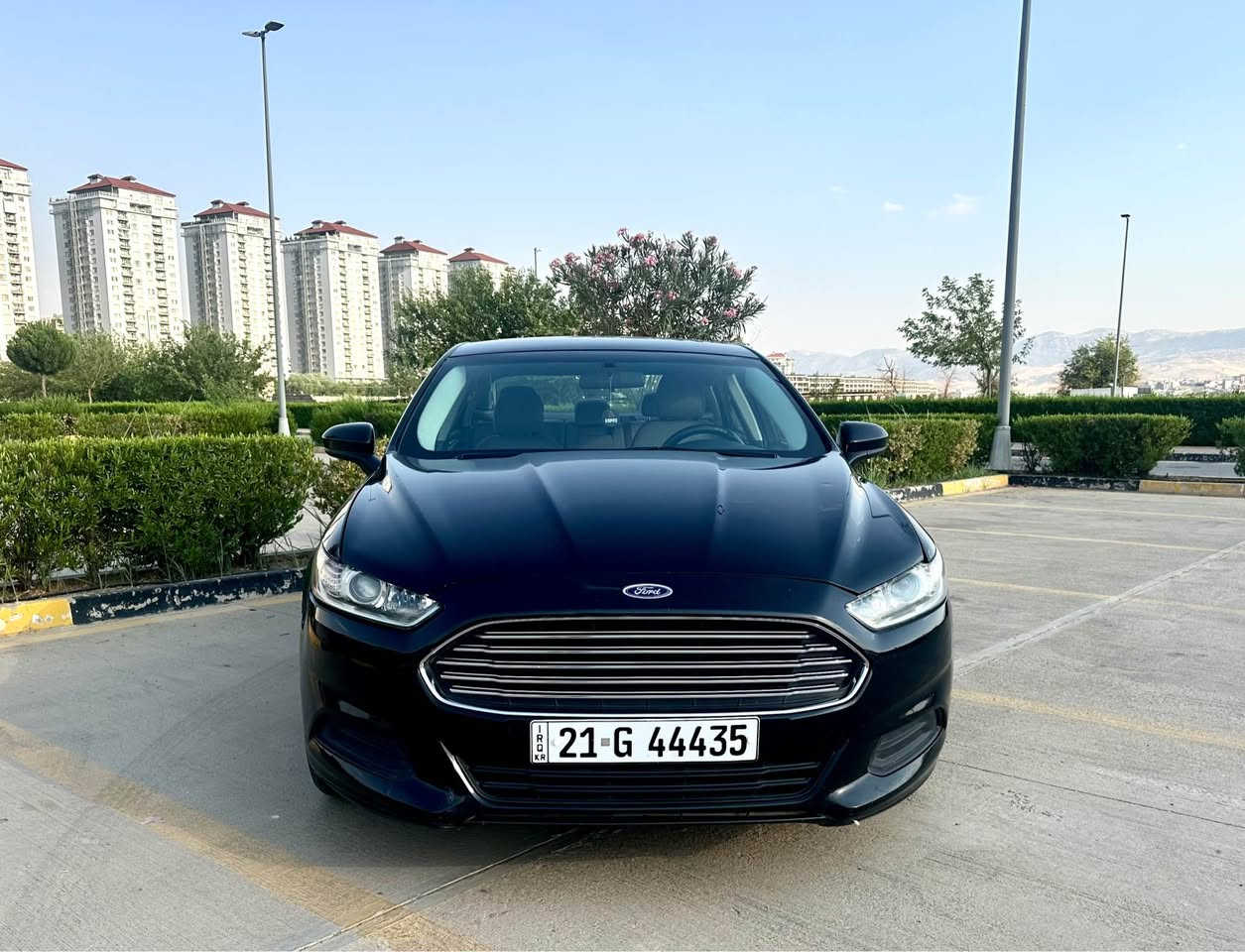 Ford fusion 2.5 2016
***********
یەک پارچە و پەڵەیەک بۆیاخی هەیە 
مەکینە ٢.٥
١٠٠ هەزار ڕۆشتووە و هەموو شتێکی بە شەرت  
پێش و دوا و بۆیاخ و گێڕ و مەکینە بە شەرت 
سەنەوی تا ٢٠٣٠ تازەیە 
هەموو سێرفسێکی تازە بۆ کراوە
***********
سعری ١١٥$
1FA6P0G72G5116313 السليمانية, العراق
