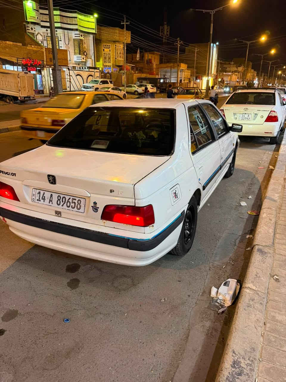 بيجو بارص موديل 15 سيارة نضيفة وحلوة
المكينة لا تنقيص ولا تبخير وتبريد شغال كاملة سيارة 
باسمي تحويل مباشر سعرها 38 قفل 

***********
