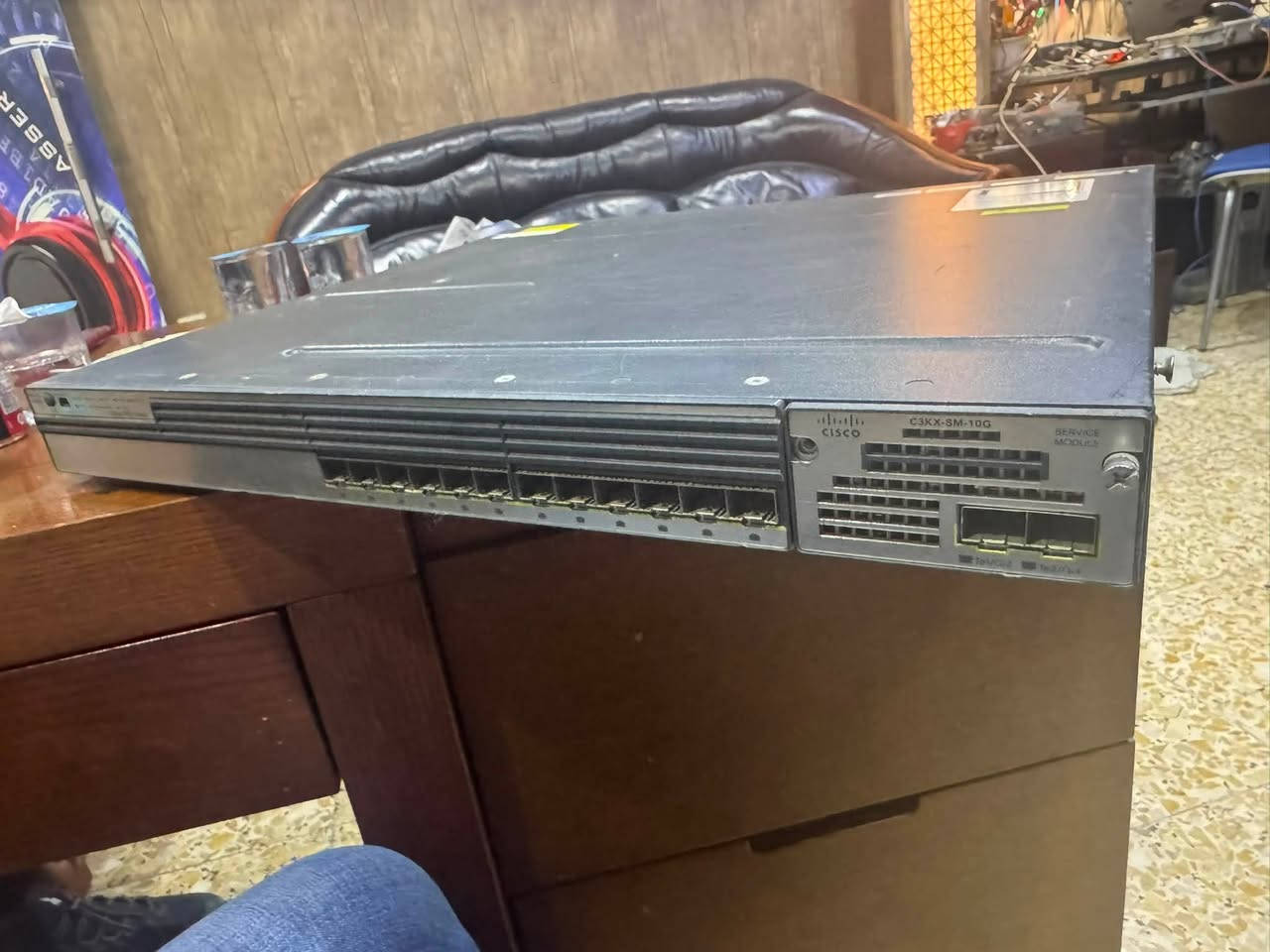 Cisco switch 10GE
يتوفر سويتجات نوع 
Cisco 3560G-48 POE  all port 1G
السعر ٢٢٥ الف دينار
Cisco C3KX-SM-10G 
 السعر ٣٥٠ الف دينار
Cisco Meraki MS410-16 10GE  all port SFP
Core switch 
السعر ٤٠٠ الف دينار 
Morrell switch model 24 port 1GE +4 ports 10GE managed switch 
السعر ٣٠٠ الف دينار 
Ruggedcom switch 24 port 10/100 plus 8 port 1GE 
Working power 220V AC or 24VDC

الاجهزة مستخدمة وشغالة مع ظمان شغل اسبوع 
للاستفسار الاتصال بالرقم
***********

