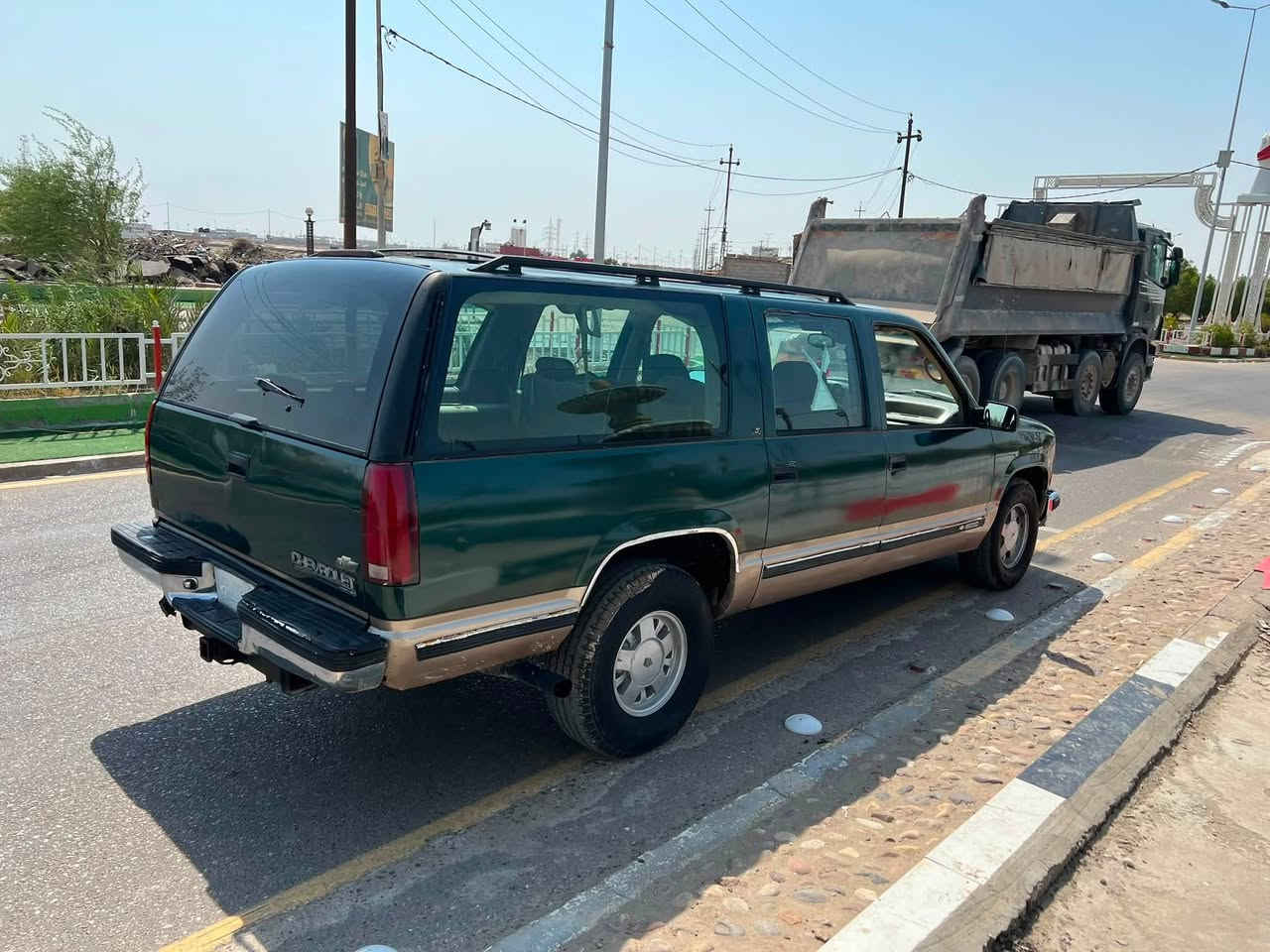 السلام عليكم بهبهان 1997رقمً بغداد محرك كير تخم تاير سياره جاهزه تبريدها بس ربط بدلت محركً وماشديته لبيع او مراوس ***********
