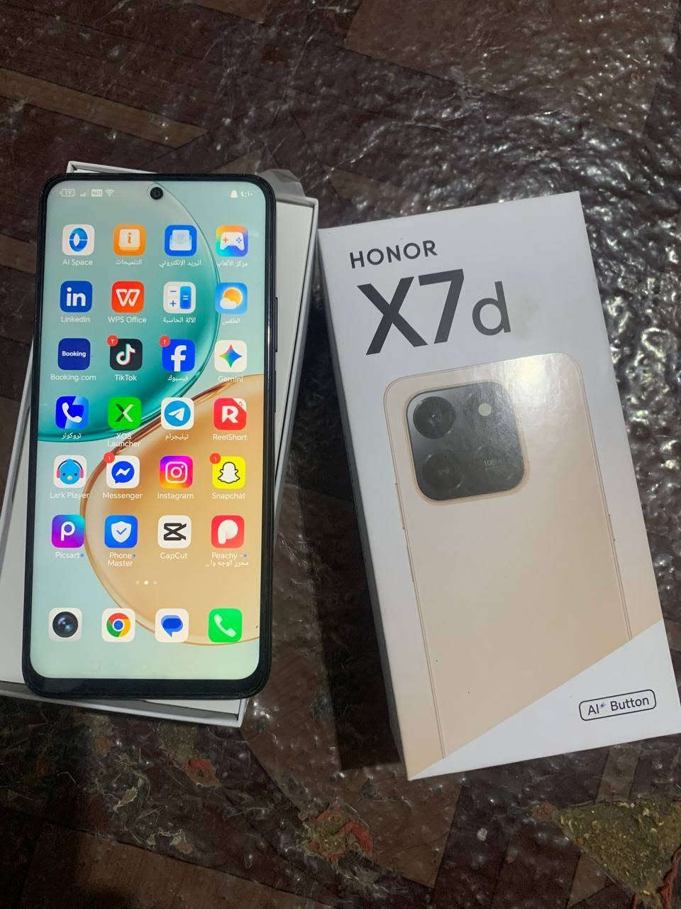 سلام وعليكم
لجهاز الجديد صار اسبوع مستخدم فقط
Honor X7d📱
. ذاكرة 💾تخزين 256GB و عشوائية 8GB
بسعر .190 او مراوس
. حجم بطارية🔋 6500mAh ويدعم الشحن السريع بقوة 35W
. كاميرا 📸بدقة 108 ميكابكسل تصوير عالي الجودة 📷
. معالج Snapdragon 685⚙️
. شاشة📱بحجم 6.77 انج تردد 120Hz📲
الاتصال📞 ب رقم :
***********
العنوان🔎: بغداد ـ اليوسفيه ـ قصر الاوسط ـ حي الشهداء
