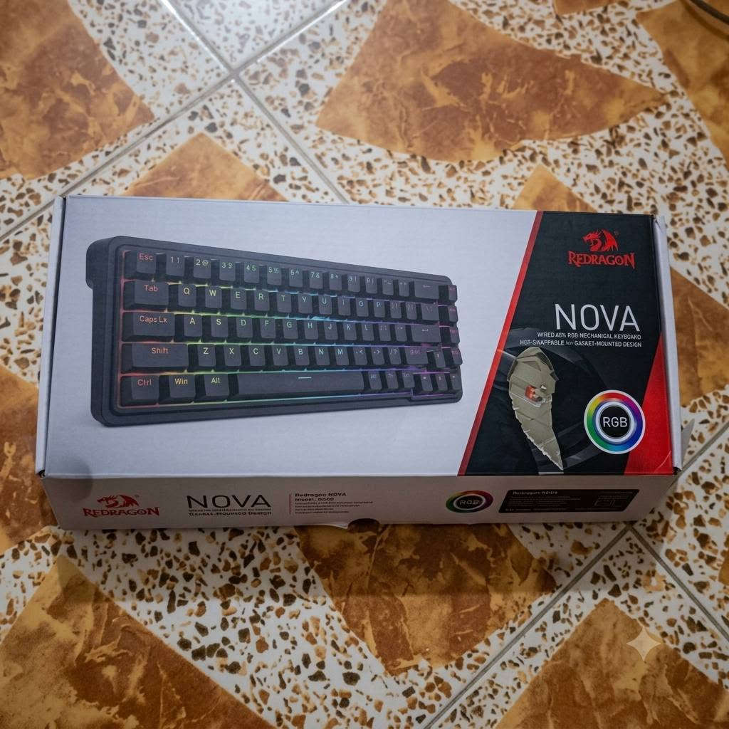 مذربورد MSI X870 • كيبورد Redragon NOVA K660 • سماعة راس Redragon H858