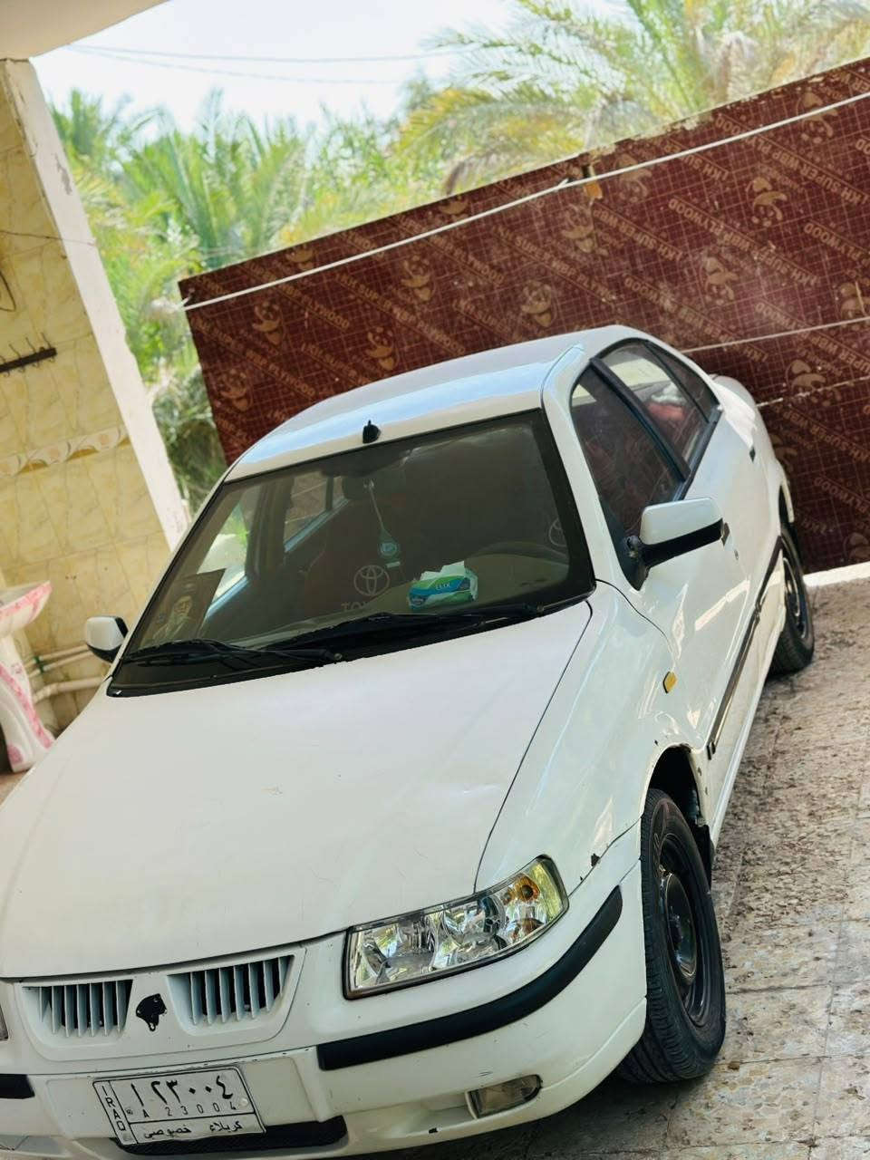 سلام عليكم سمند للبيع موديل 10 رقم كربلاء نضيفه تبريد شغال المكان كربلاء طوريج ***********
