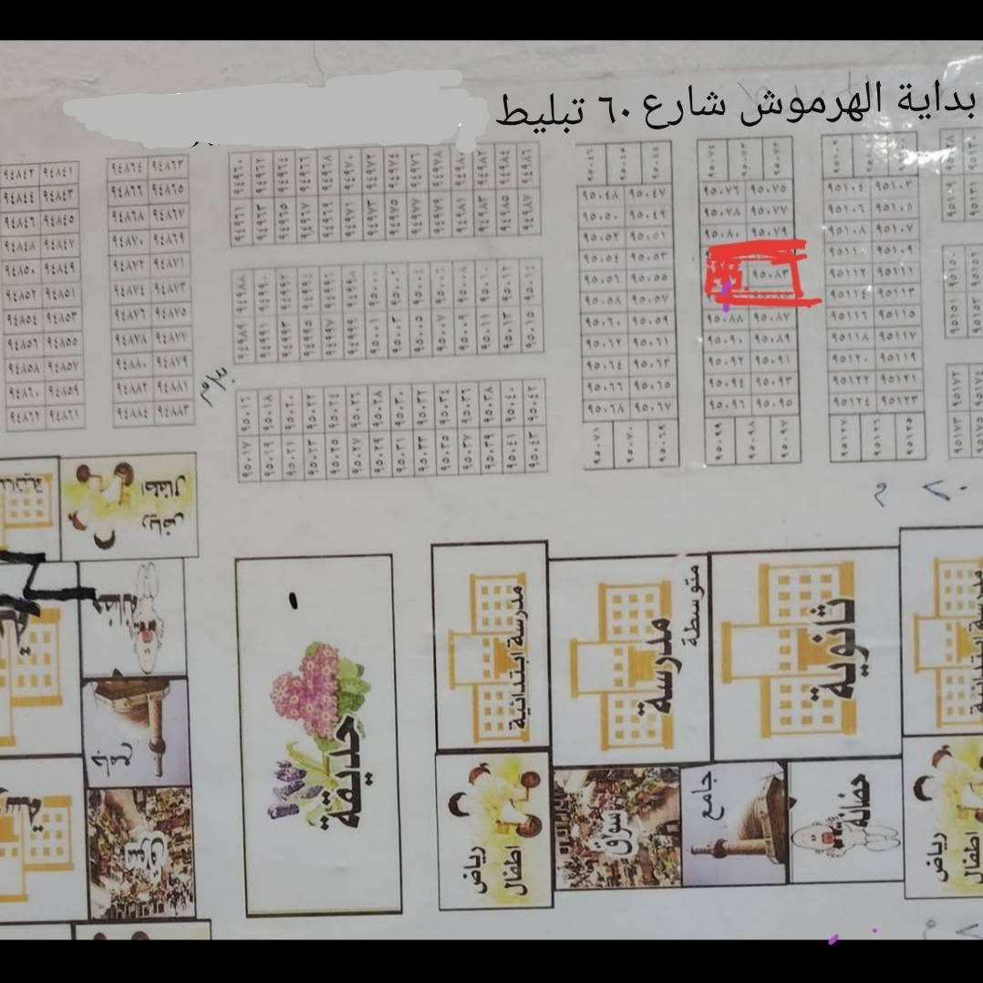 حي الهرموش • ١٠٠م • طابو صرف