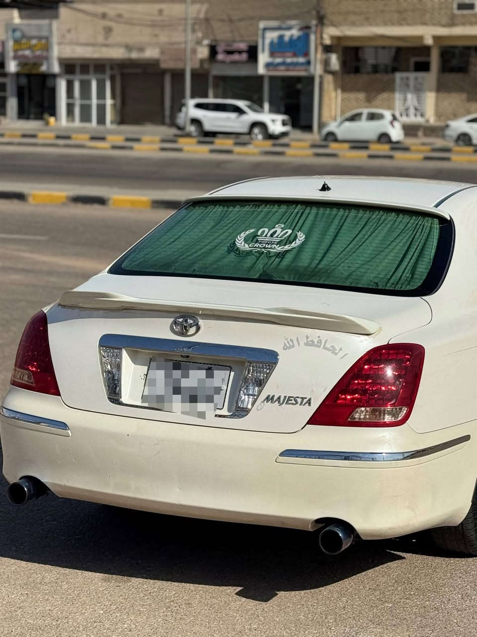 ماجسته 2004 للبيع تسجيل جديد✅
قرار 102 كامله رقم نجف سنويه باسمي مكفولة مواصفات
محور بريك شاهينه 
كامره خلفيه 
صندوق كهرباء 
بصمه 
مرايا جانبيه كهربائيه 
شاشه 
نظام مفتاح ذكي 
مانع الانزلاق 
نظام ABS
ذاكره المقاعد 
ستائر خلفيه كهرباء
تبريد قطعتين ثلج ❄
سياره رايدها 165 وبيها مجال للشراي سيارة تأكل الشارع أكل ومعروفة بل عتماديه رقم تلفوني ***********
