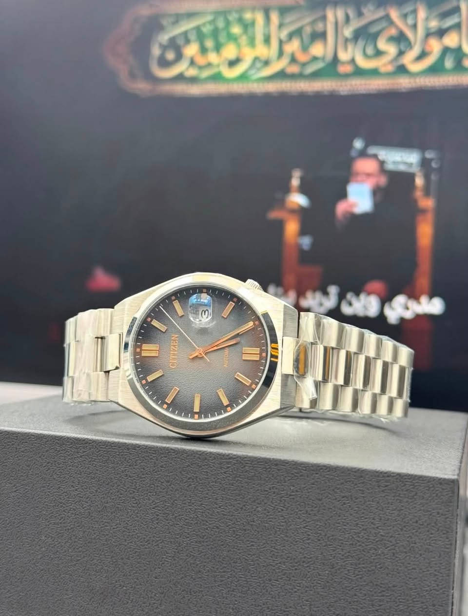 قليل تداول هذا اللون

●ساعة CITIZEN سيتزن ياباني اصلي
●القطر 40
●مينة محببة ومميزه بلونها النفطي والاسود الدائري 
●التوصيل لكافة المحافظات العراقية 
●للاستفسار مراسلة الخاص او ***********⁩

●225.000
