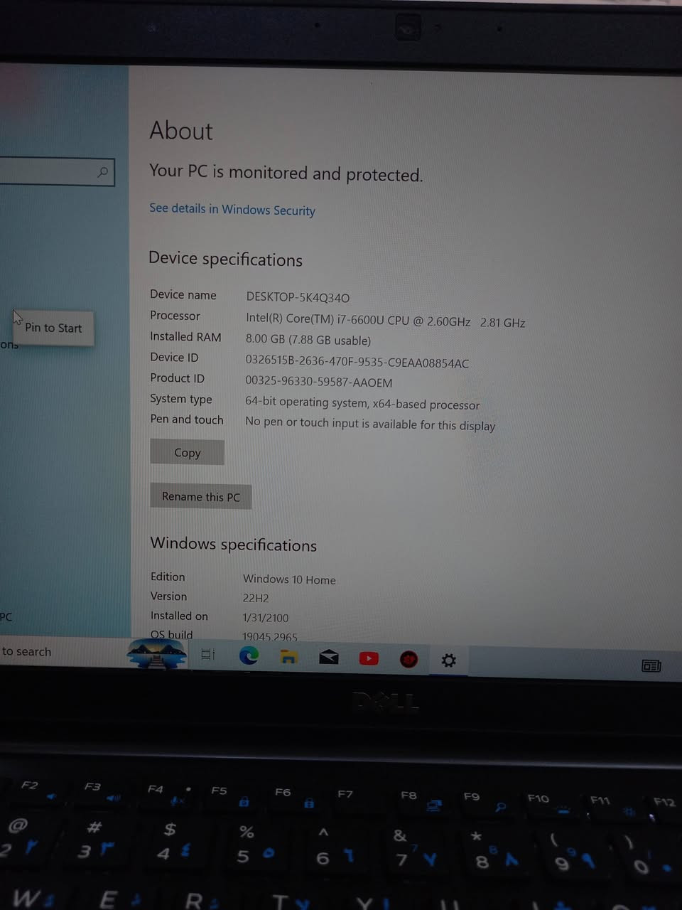 الشاشة لمس
لابتوب دل dell 
المعالج كور اي 7 الجيل 6
الهارد    256 ssd 
الرام 8.  ddr4 
كارت الشاشة  4  شير 
حجم الشاشة  14 لمس 
الشاحنة اصلية 
يحتوي على منفذ تايب سي للشحن او نقل البيانات
نظام التشغيل ويندوز 10 عربي انكليزي 
الملحقات شاحنة وجنطة 
السعر  225
***********
***********
يوجد توصيل

متوفر 
تتوفر مجموعة لابتوبات بأسعار مناسبة ومواصفات
