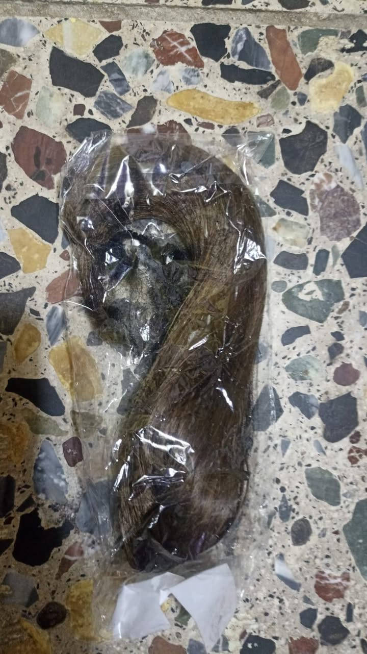 سلام عليكم باروكت شعر سعر لقطعة ٣الف هاي كميا هاذا رقمي بي وساب ***********
