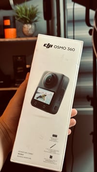 كاميرا Osmo 360 • مستعمل مرتين • ملحقات كاملة