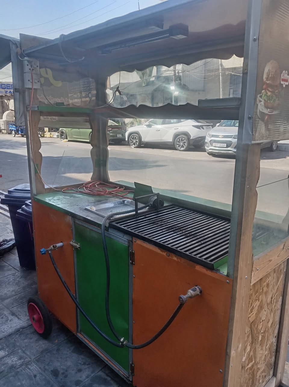 عربانة بركر فحم للبيع المكان الكرادة للتواصل واتس اب ***********
