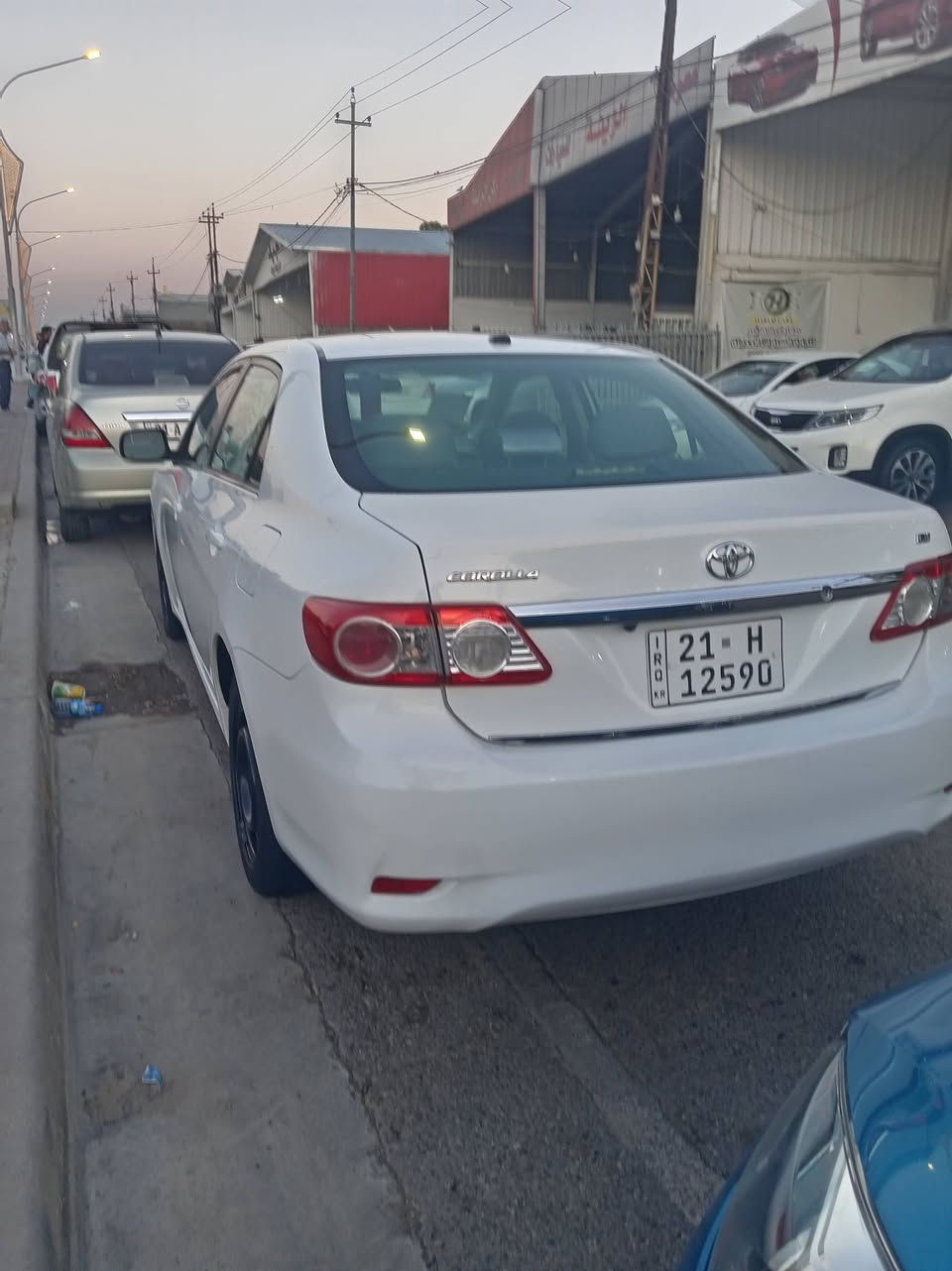حبايب كلبي كورلا ١٣ خليجي  ماشي ١٤٠ الف
سياره نضيف كلش  اكو شويه صبغ بل جنطه موضح بصوره  سعر ١٣٢ ومجال
*********** عنوان كركوك
