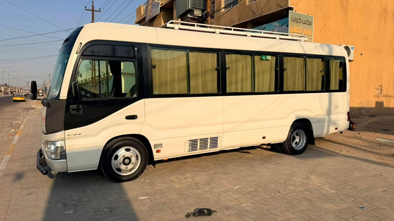 سلام عليكم كوستر موديل 2020  ماشية 270 كامله الأخير بسمي تحويل ثاني يوم مكان سياره بغداد
كافت التفاصل موضحة بالفيديو
كير مكينة اكسل خير من الله 6 تايرات جدد نتاج 25 تبريد محور وركة اضافية
كلج جديد فاتح 4 ويالة دسكات وبنزات جدد توني شادهن كلوب بطن كشنات  نايلون مدوشم قلاب ستاركس كامرة خلفيه شاشة  لايت زنون شمسي عالي ناصي اشاير لد دروعة خلفي امامي مال عصام  مصفرة هياء وغرامات
السيارة كلشي ما عوزها كبل للشارع والستر من الله
السعر 480 ورقة  الاستفسار ***********
ملاحضة ابيع فقط ما اراوس وما خلي فلوس
