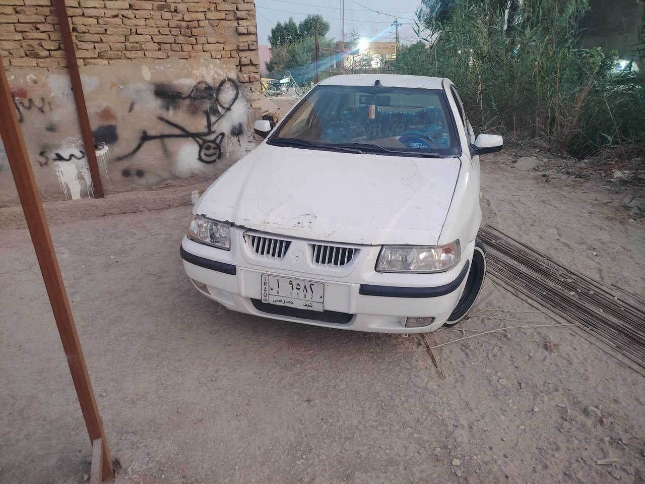 سلام عليكم سياره سمند البيع مديل 11 مكفوله من ضربه امكينه وكير وحداديه وتخم تاير كهربئيات كله جديد السعر ٢٦ وبيه مجال للشراي مكان السياره دوانيه قضاء غماس رقمي *********** رقمي بي واتساب مكلف بل نشر مكلف بل نشر ستفسار أكثر ع رقم
